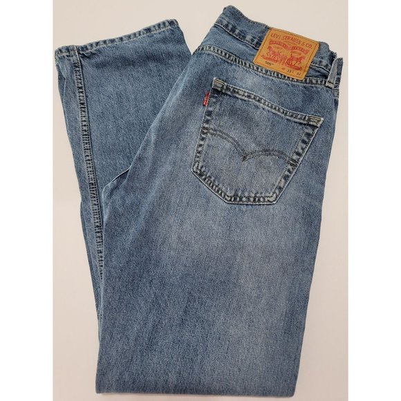 Levi's 505, 33W x 32L Men's Pre-Owned Jeans in Very Good Condition - Picture 1 of 13